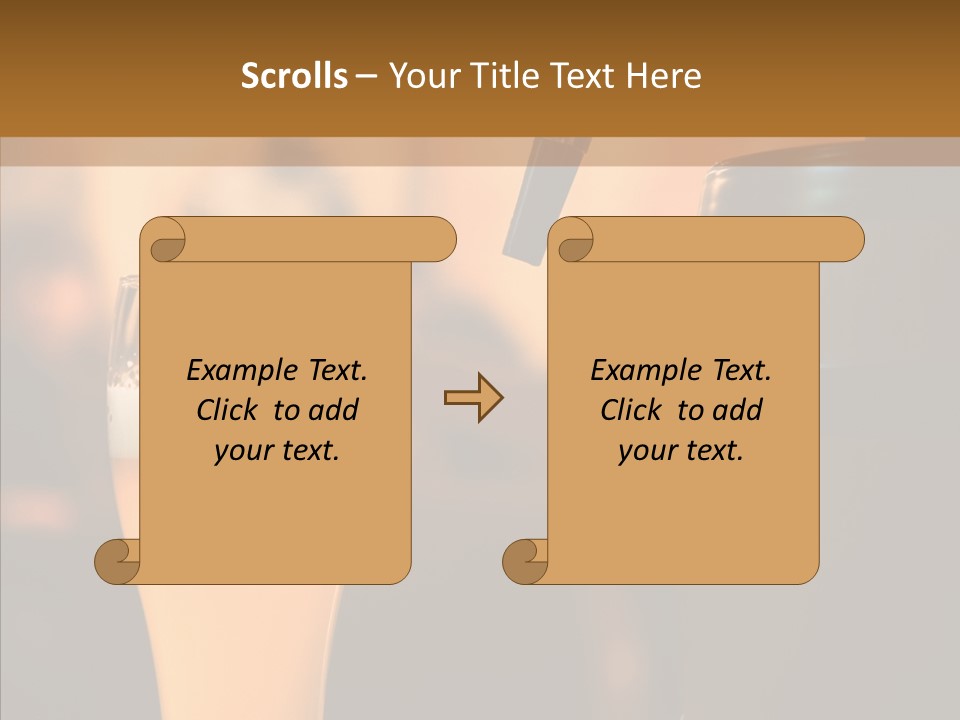 Counter Brew Ale PowerPoint Template