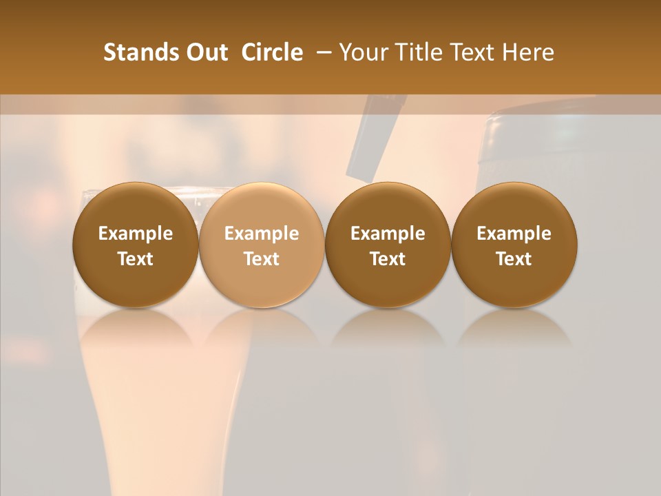 Counter Brew Ale PowerPoint Template