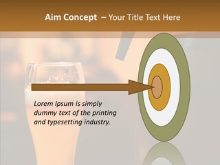 Counter Brew Ale PowerPoint Template