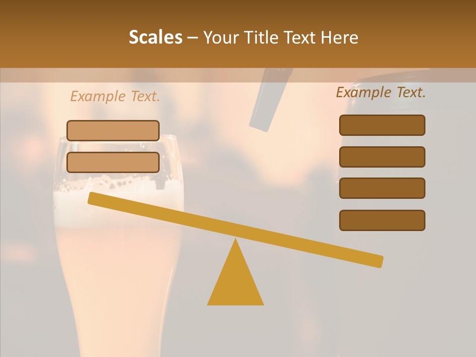 Counter Brew Ale PowerPoint Template
