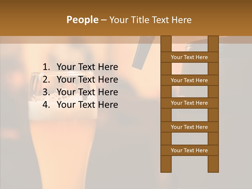 Counter Brew Ale PowerPoint Template