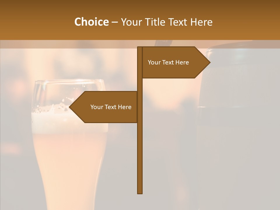 Counter Brew Ale PowerPoint Template