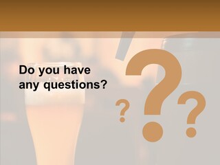 Counter Brew Ale PowerPoint Template