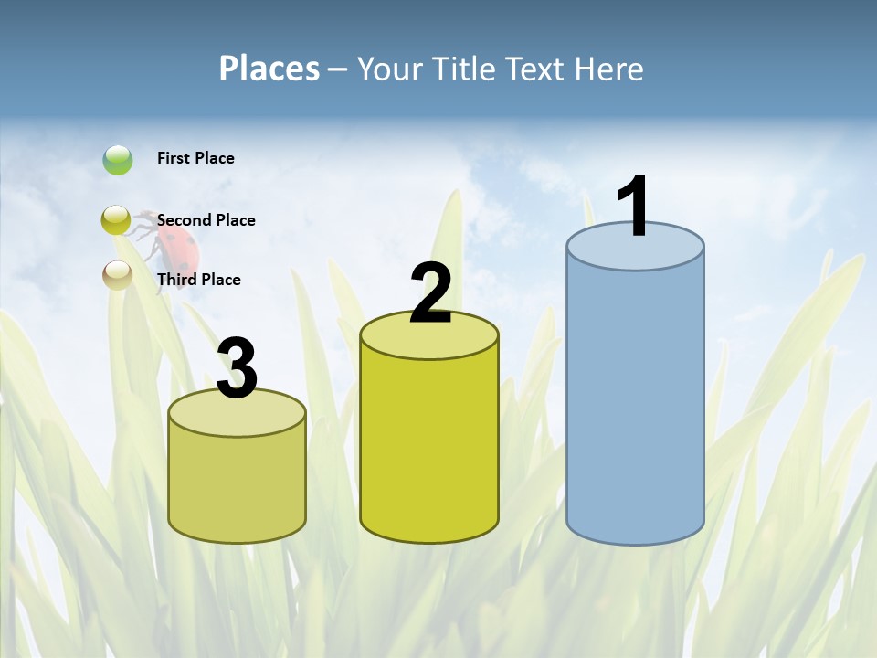 Background Meadow Flower PowerPoint Template