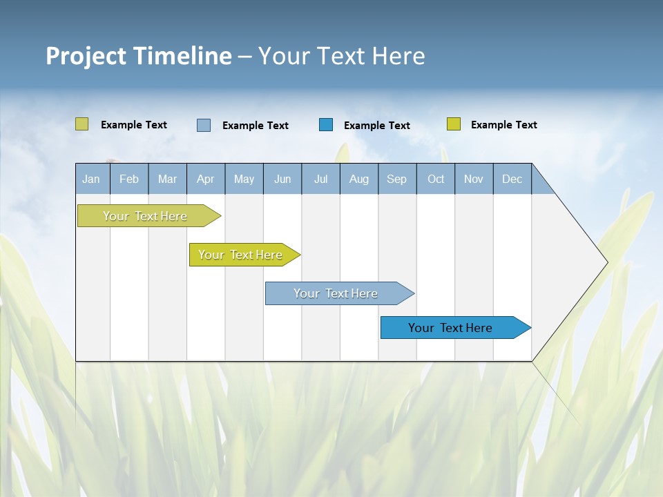 Background Meadow Flower PowerPoint Template
