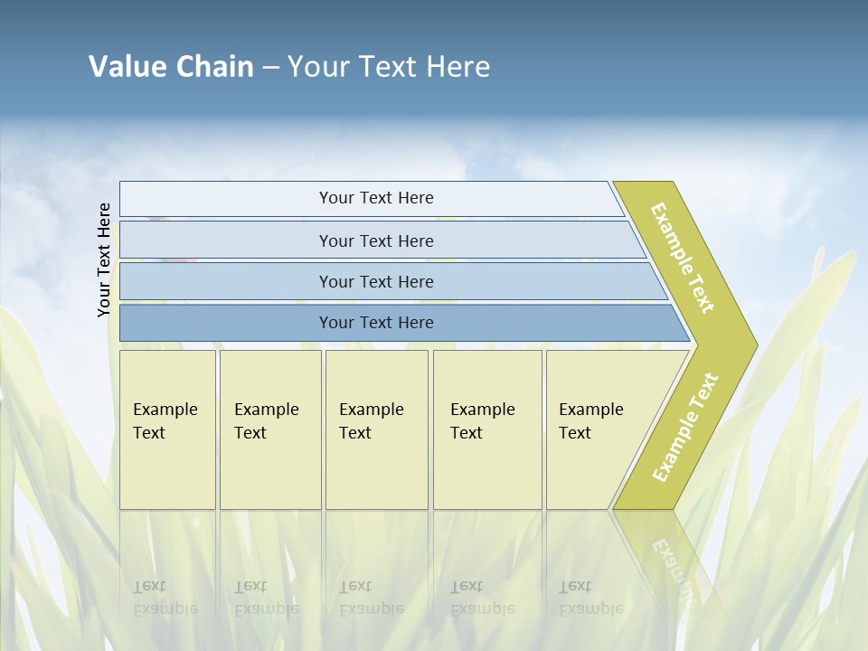 Background Meadow Flower PowerPoint Template
