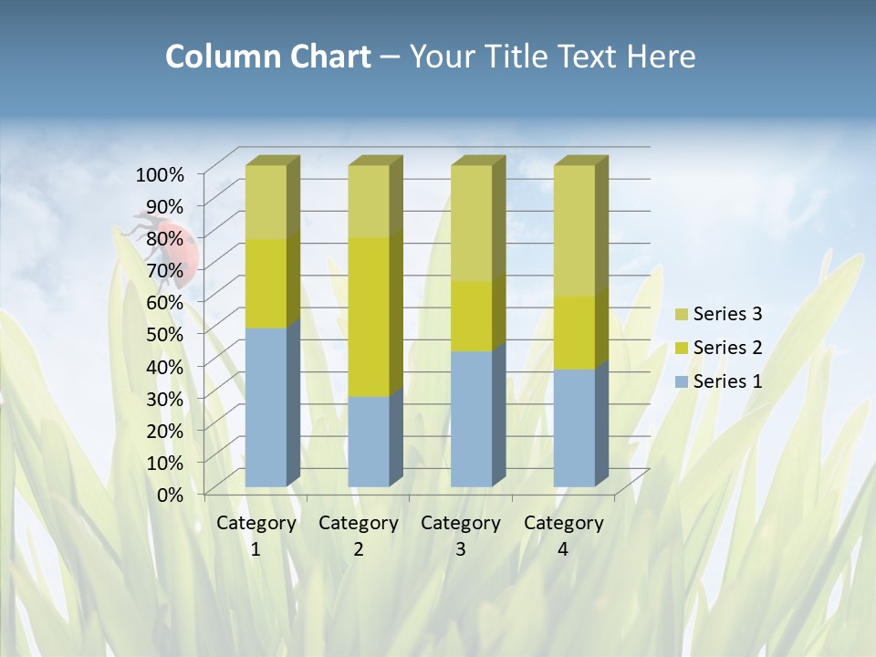 Background Meadow Flower PowerPoint Template