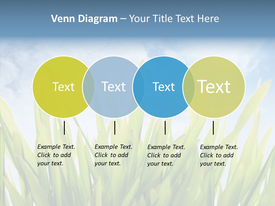 Background Meadow Flower PowerPoint Template