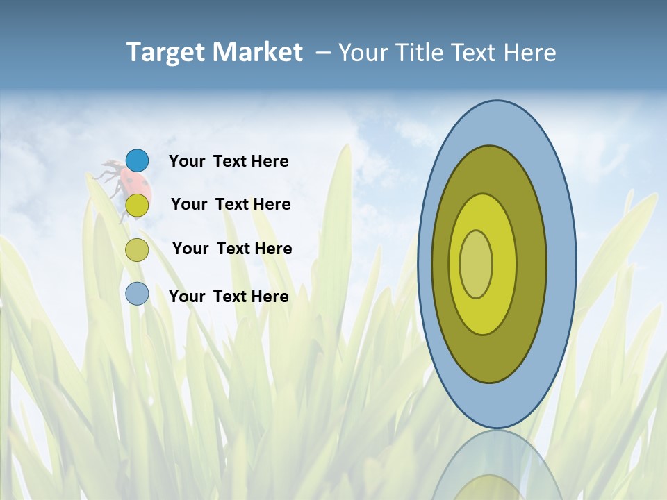 Background Meadow Flower PowerPoint Template