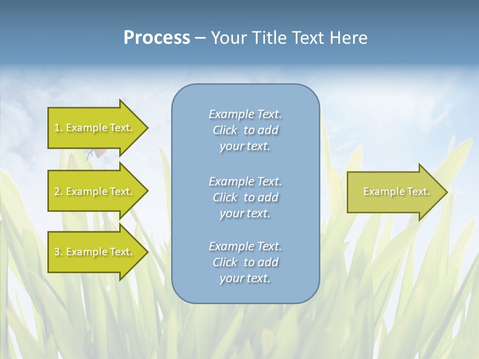 Background Meadow Flower PowerPoint Template