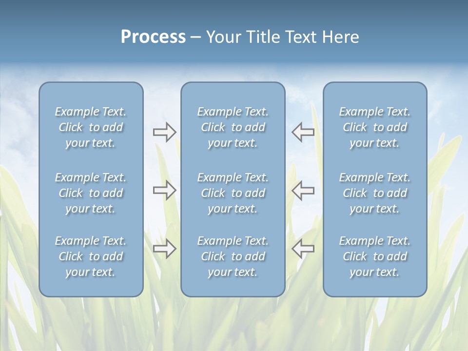 Background Meadow Flower PowerPoint Template