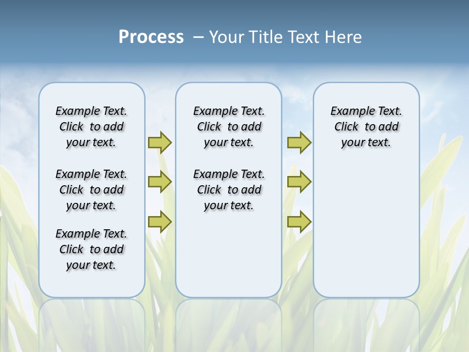 Background Meadow Flower PowerPoint Template