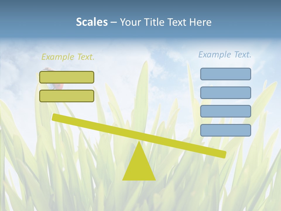 Background Meadow Flower PowerPoint Template