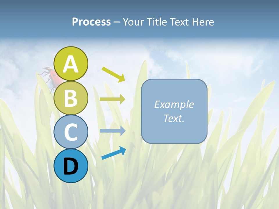 Background Meadow Flower PowerPoint Template