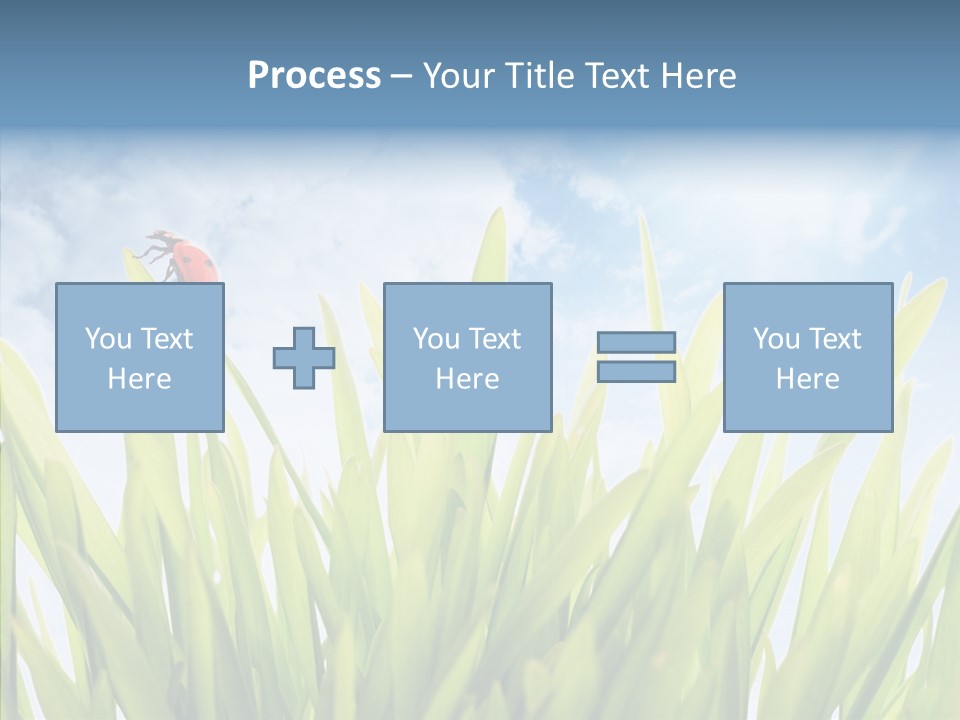 Background Meadow Flower PowerPoint Template