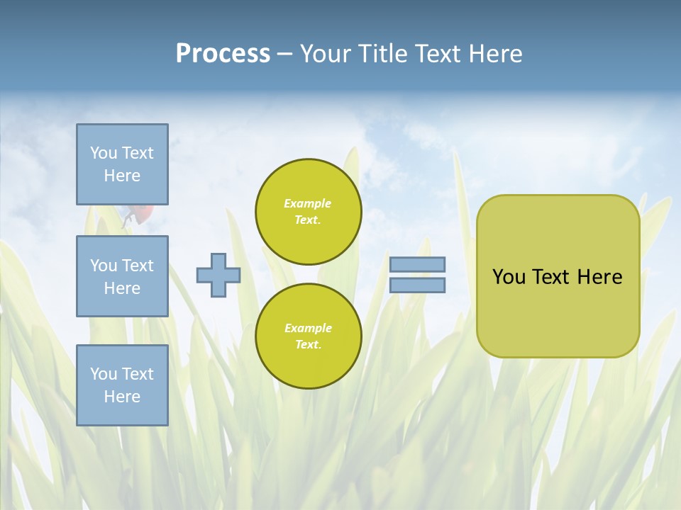 Background Meadow Flower PowerPoint Template