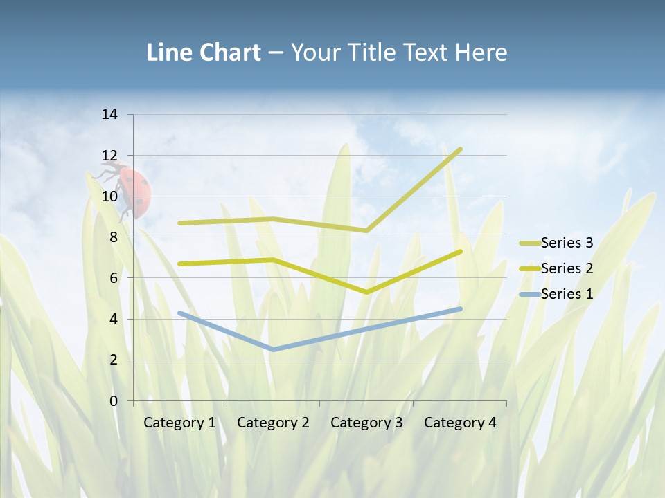 Background Meadow Flower PowerPoint Template