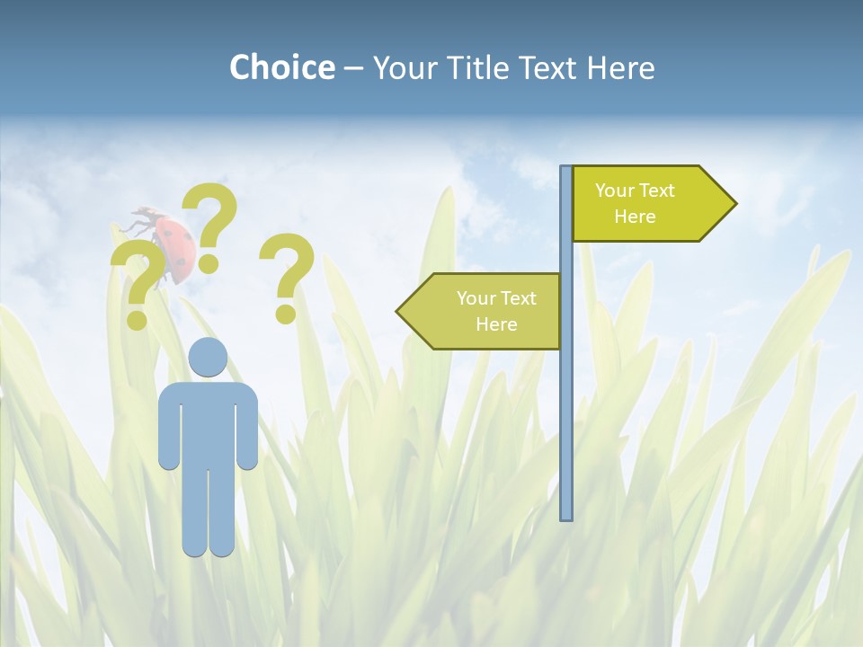 Background Meadow Flower PowerPoint Template