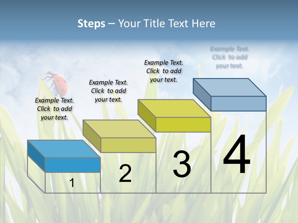 Background Meadow Flower PowerPoint Template