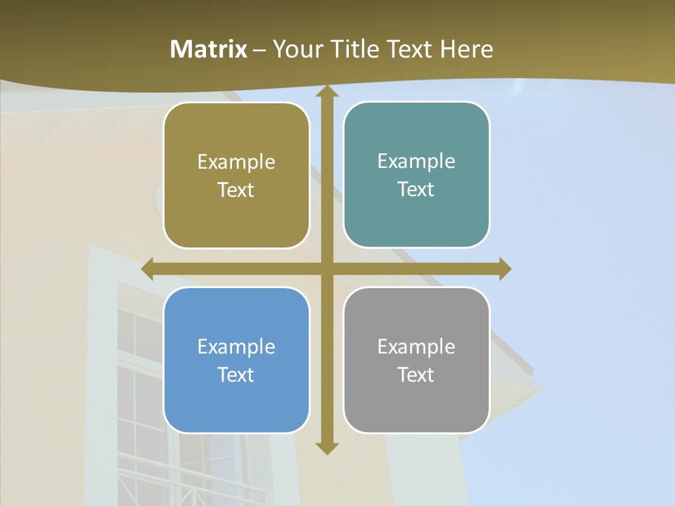 Window Dormer Tiling PowerPoint Template