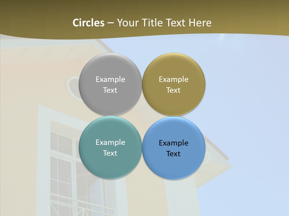 Window Dormer Tiling PowerPoint Template