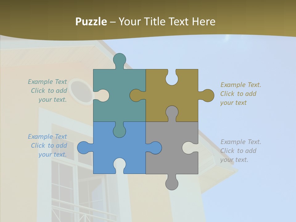 Window Dormer Tiling PowerPoint Template