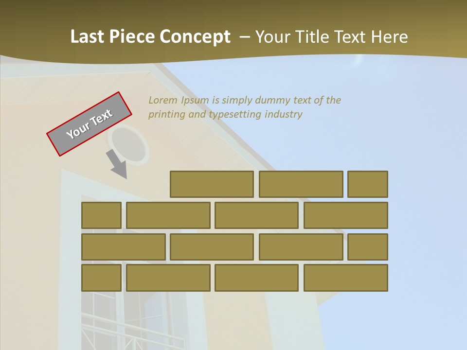Window Dormer Tiling PowerPoint Template
