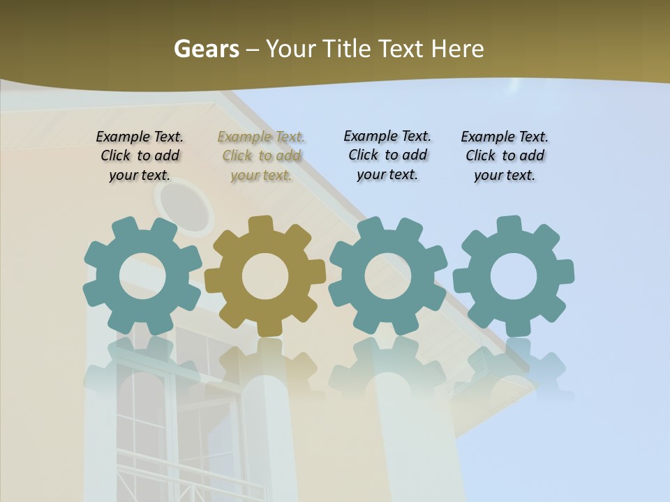 Window Dormer Tiling PowerPoint Template