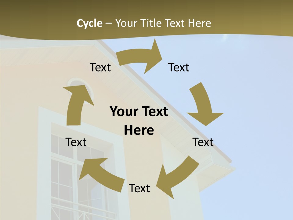 Window Dormer Tiling PowerPoint Template