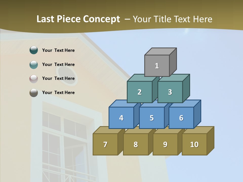 Window Dormer Tiling PowerPoint Template