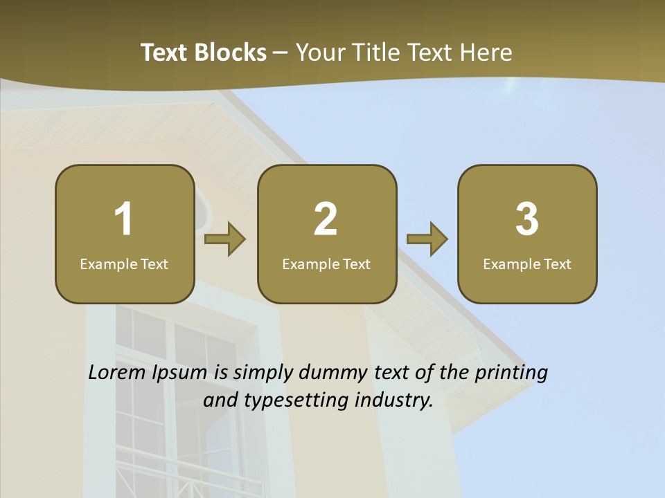 Window Dormer Tiling PowerPoint Template