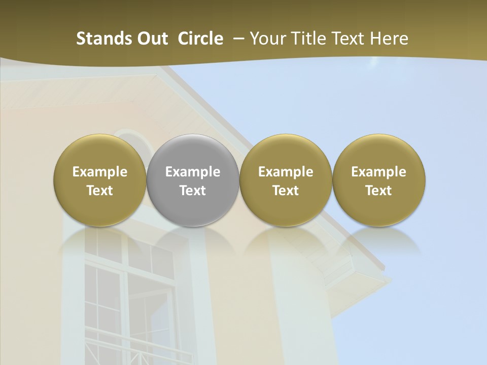 Window Dormer Tiling PowerPoint Template