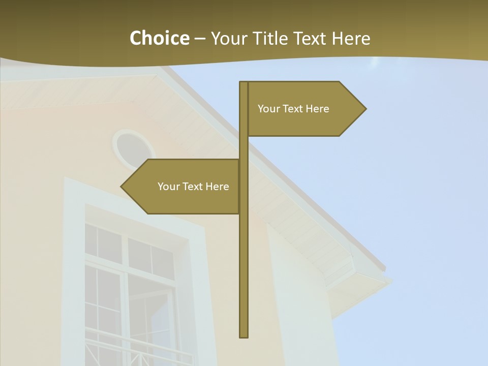 Window Dormer Tiling PowerPoint Template