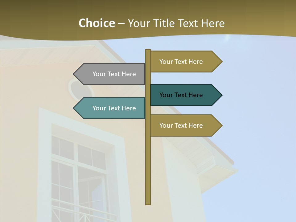 Window Dormer Tiling PowerPoint Template