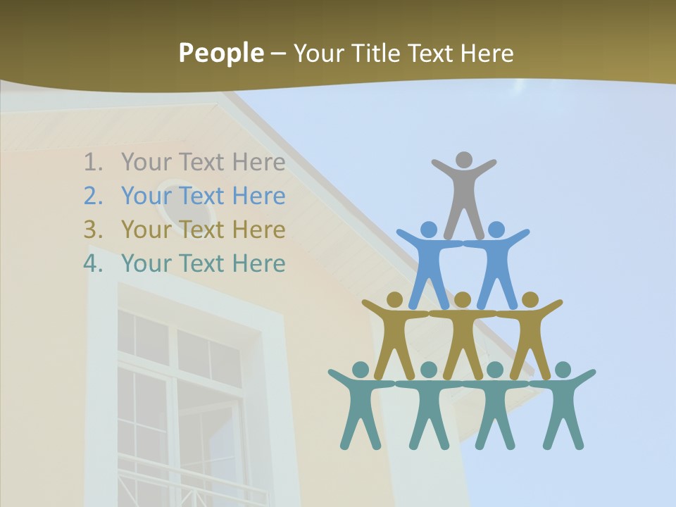 Window Dormer Tiling PowerPoint Template