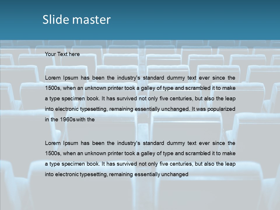 Seminar Indoor Attend PowerPoint Template