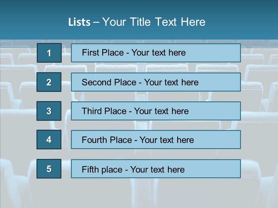Seminar Indoor Attend PowerPoint Template