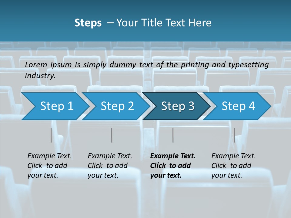 Seminar Indoor Attend PowerPoint Template