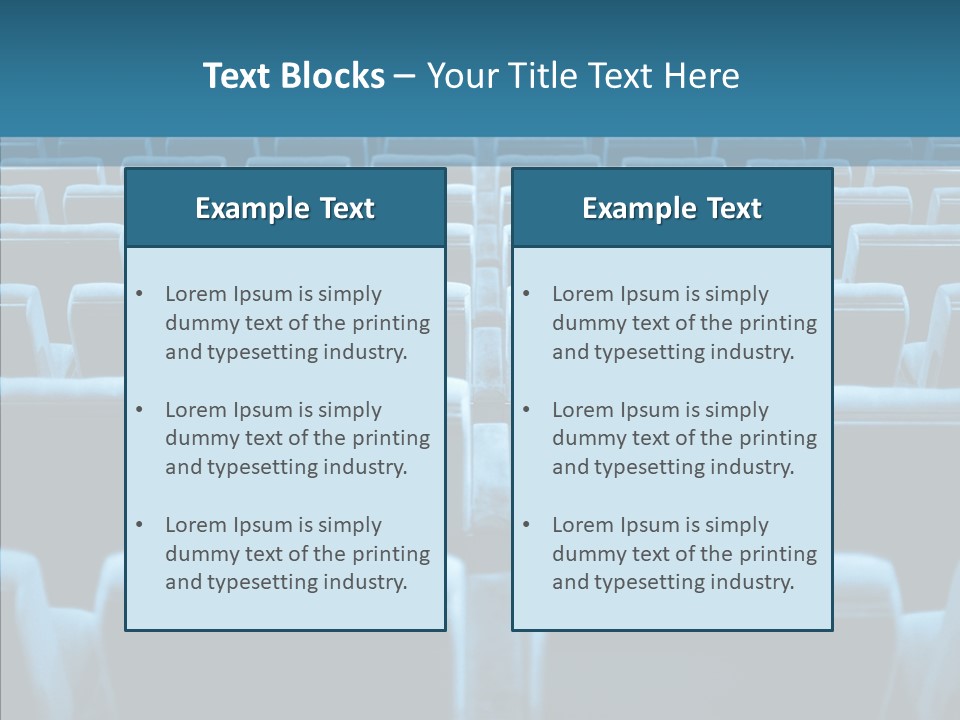 Seminar Indoor Attend PowerPoint Template
