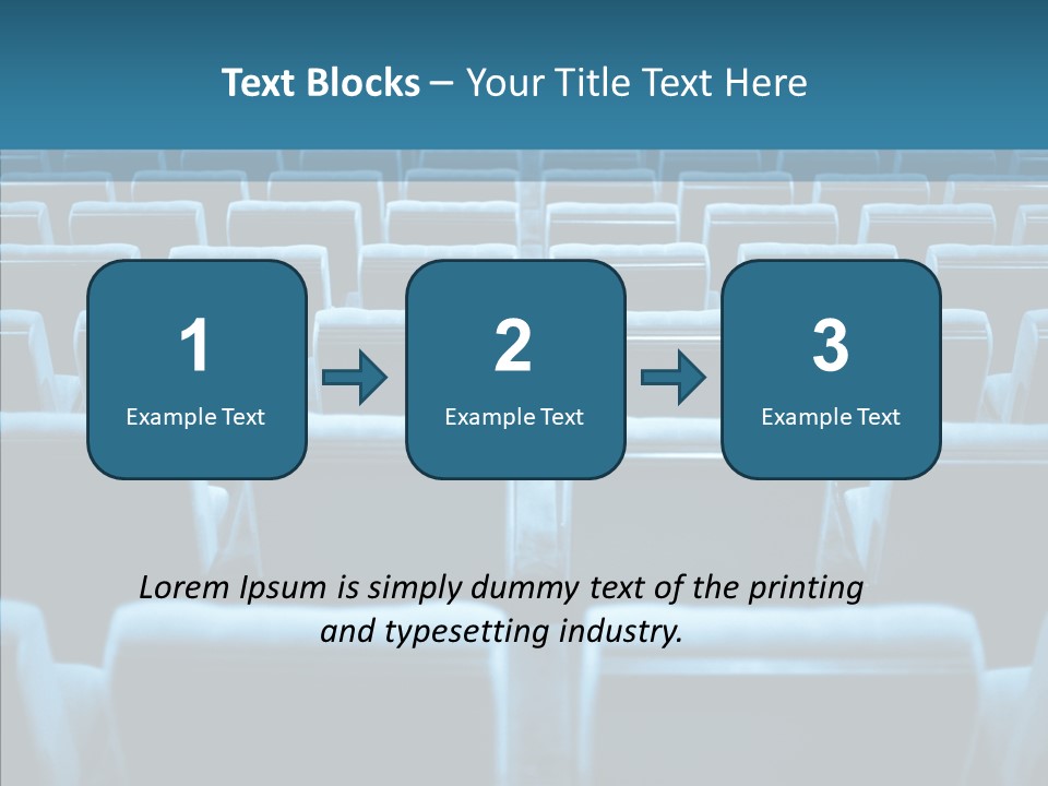 Seminar Indoor Attend PowerPoint Template