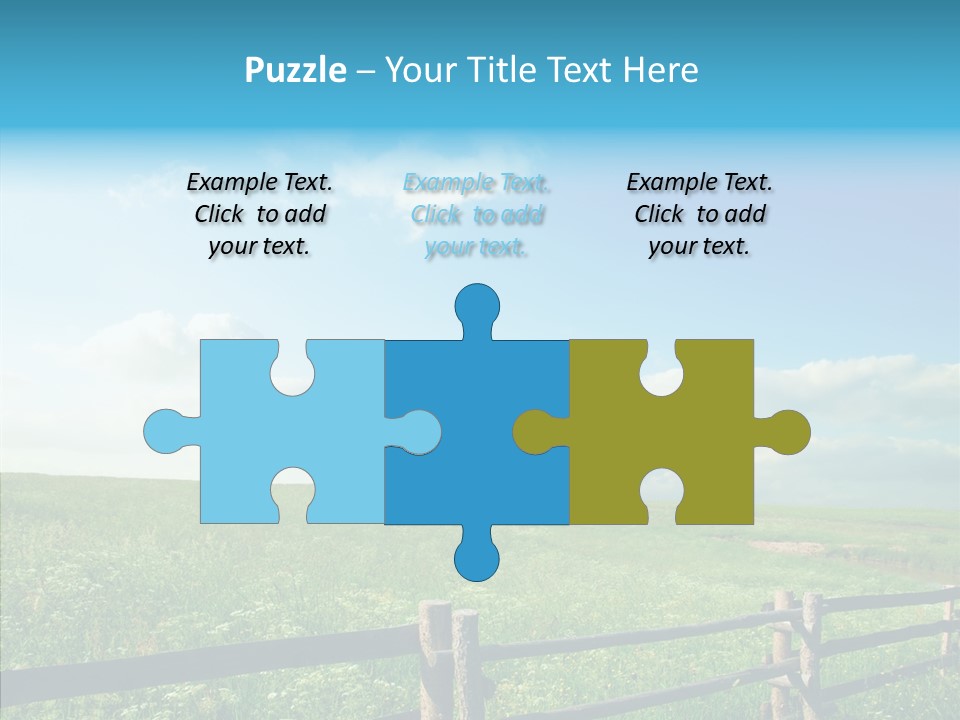 Plant Scene Beauty PowerPoint Template