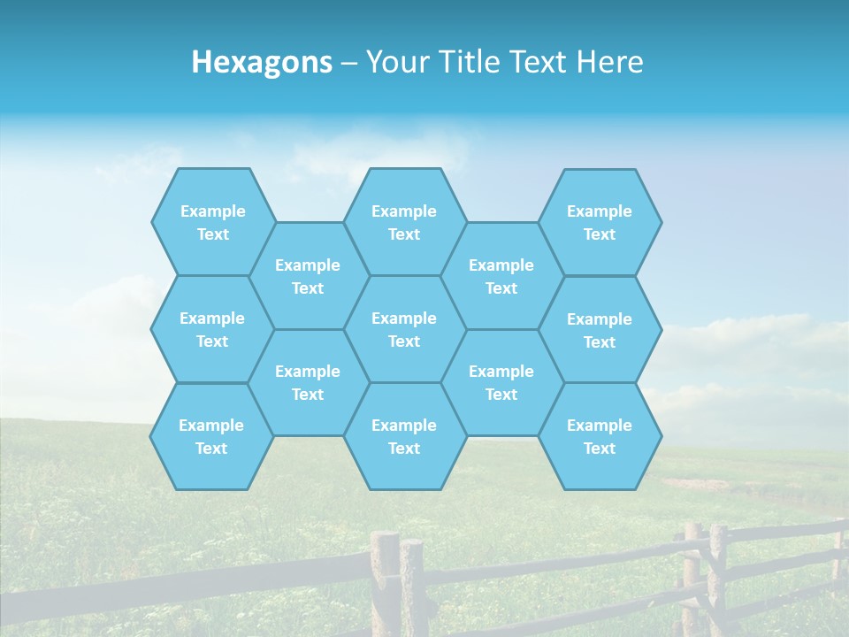 Plant Scene Beauty PowerPoint Template