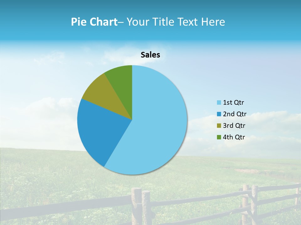 Plant Scene Beauty PowerPoint Template