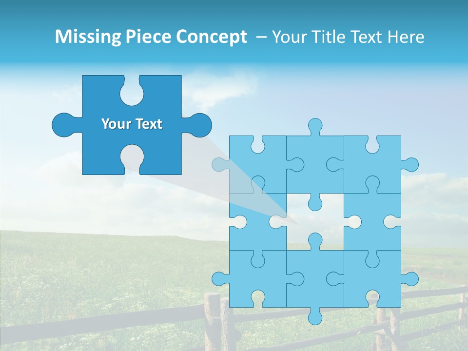 Plant Scene Beauty PowerPoint Template