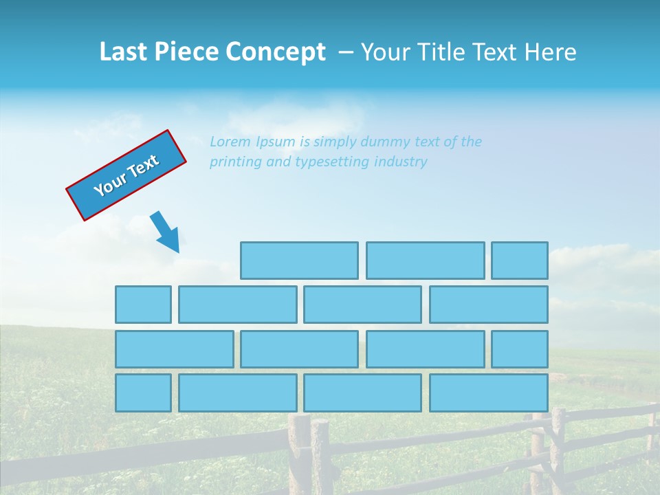 Plant Scene Beauty PowerPoint Template