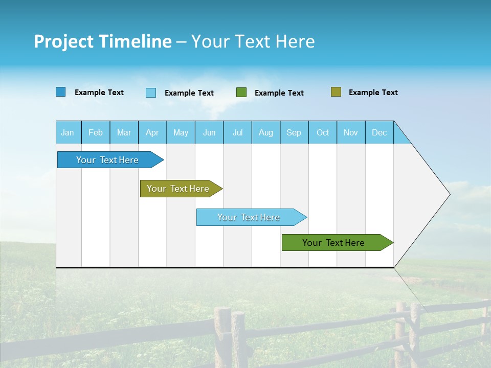 Plant Scene Beauty PowerPoint Template