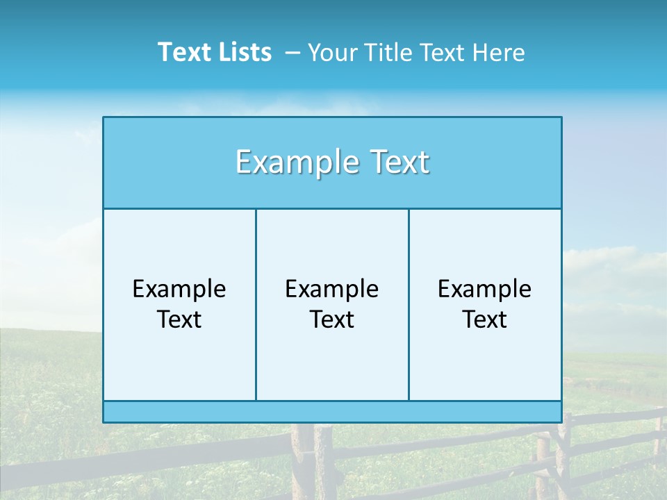 Plant Scene Beauty PowerPoint Template
