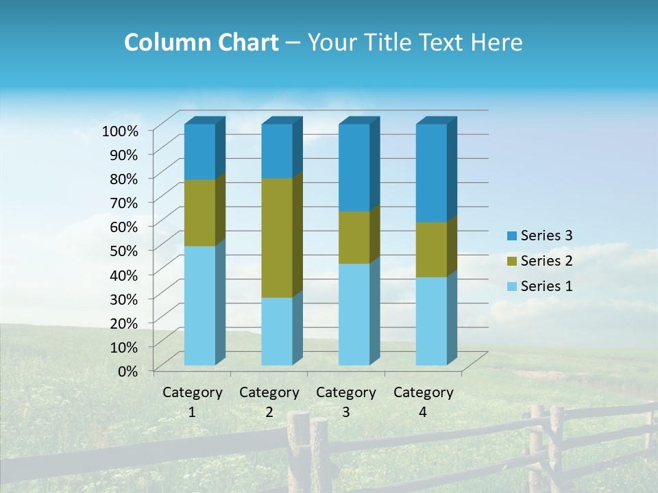 Plant Scene Beauty PowerPoint Template