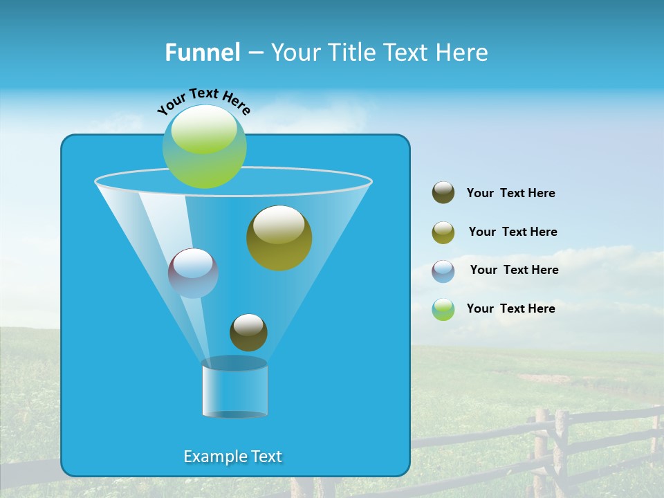 Plant Scene Beauty PowerPoint Template