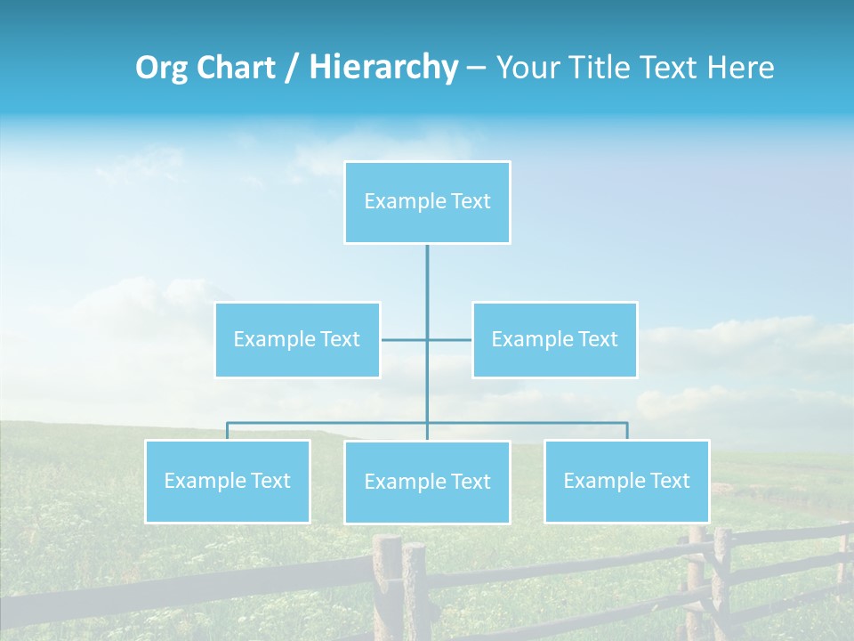 Plant Scene Beauty PowerPoint Template